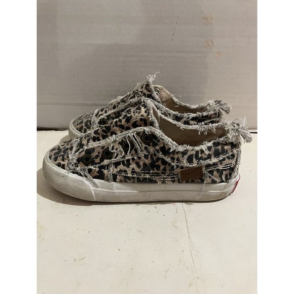 BLOWFISH MALIBU KIDS Size 10.5 Cheetah Slip On Casual sneakers Shoes - Picture 3 of 7